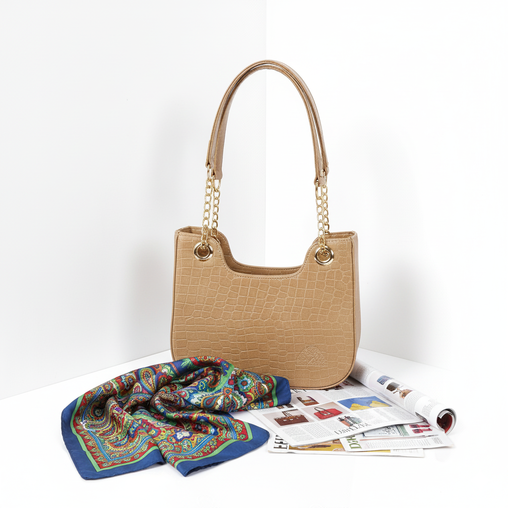 Modena Handbag - Beige