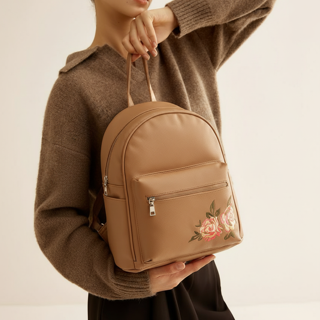 Colima Backpack - Cafe