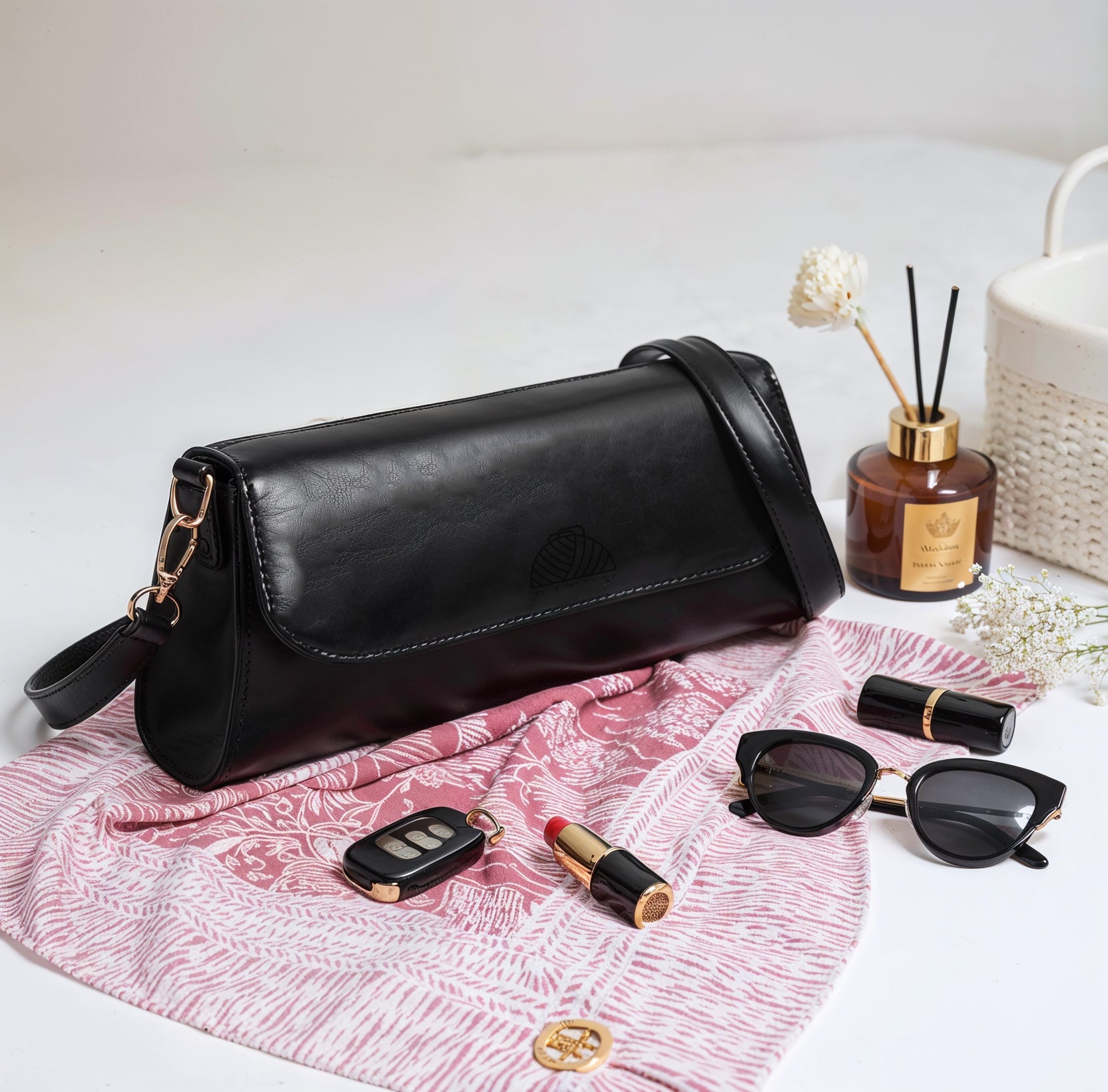 Nova Shoulder Bag - Black