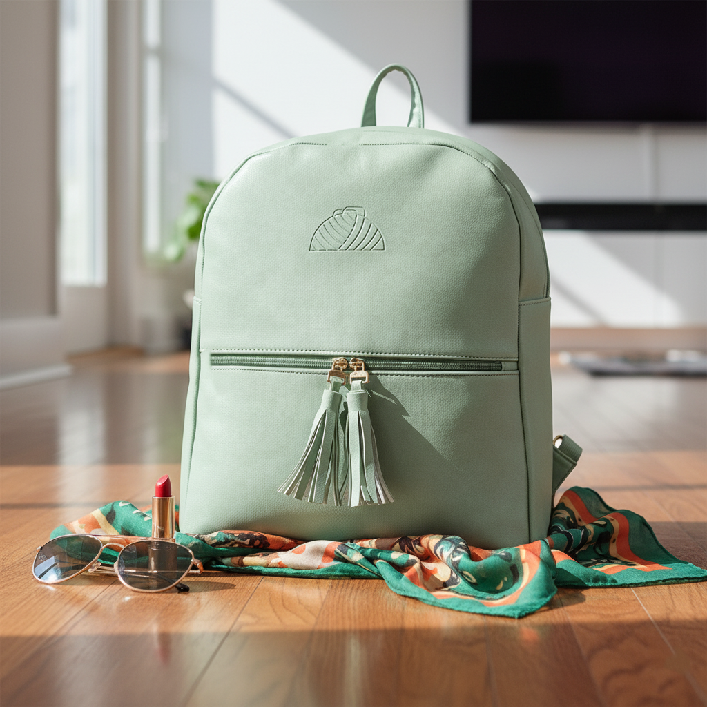 Lima Women Backpack - Pistachio