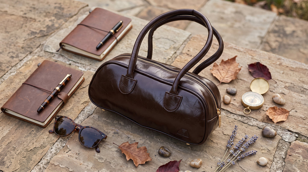 Tulu Shoulder Bag - Dark Brown