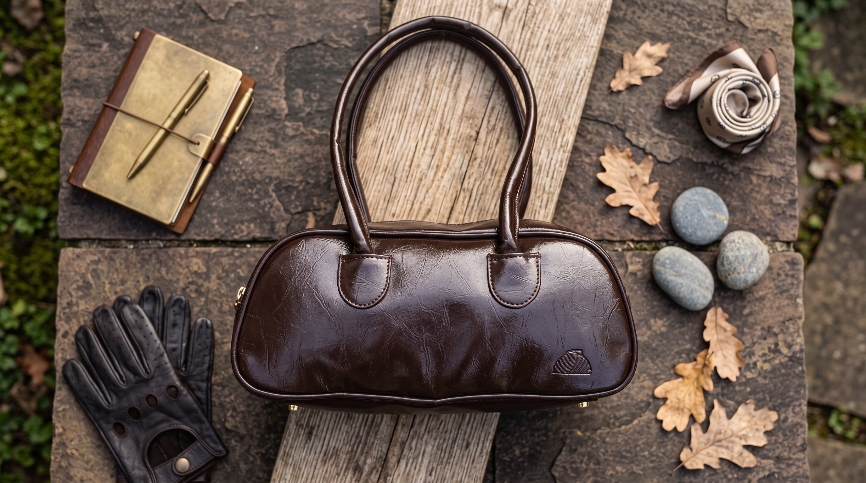 Tulu Shoulder Bag - Dark Brown