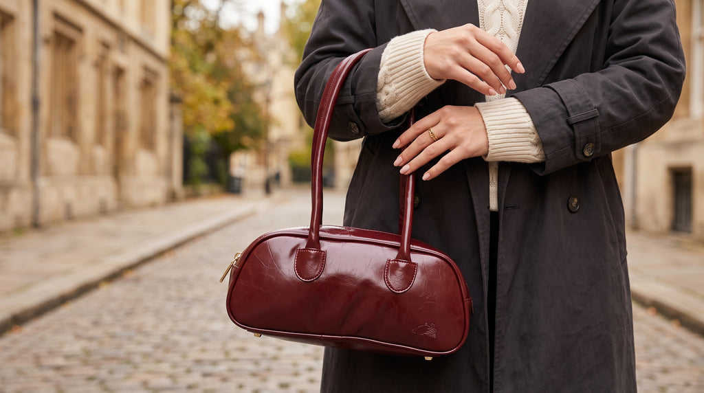 Tulu Shoulder Bag - Burgandy