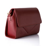 Turin Women Cross Bag - Burgundy