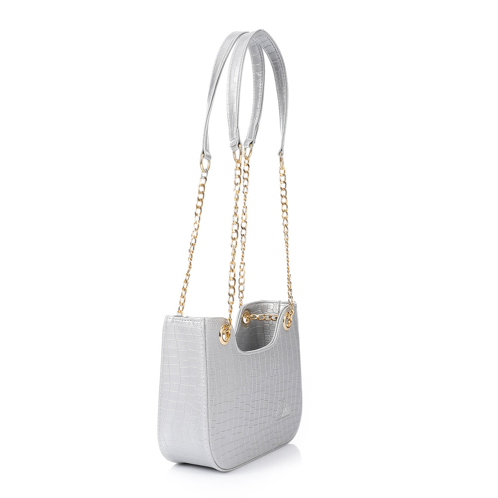 Modena Handbag - Grey