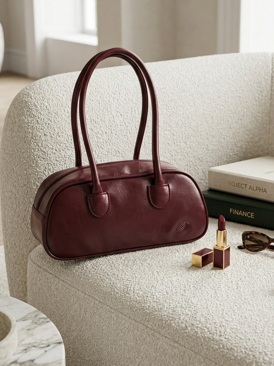Tulu Shoulder Bag - Burgandy
