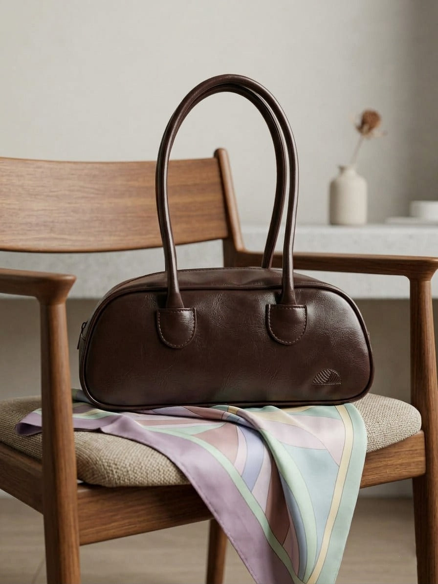 Tulu Shoulder Bag - Dark Brown