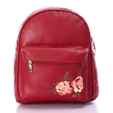 Colima Backpack - Dark Red